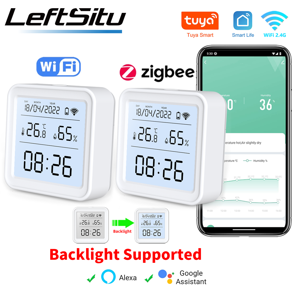 Tuya Zigbee WiFi czujnik tempe – Digital Hygrometer Probe recenzja i cena