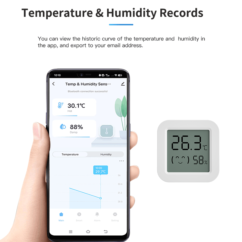 Tuya Zigbee czujnik temperatur – Digital Hygrometer Probe recenzja i cena