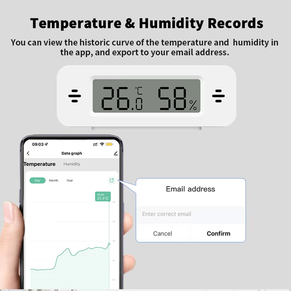 Czujnik temperatury i wilgotno – Digital Hygrometer Probe recenzja i cena